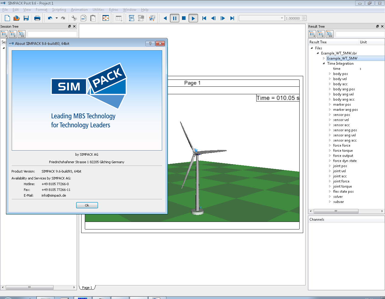 Intec Simpack 9.6