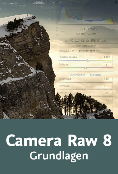 Camera Raw 8 – Grundlagen Einstellungen, Werkzeuge und Funktionen des Raw-Converters
