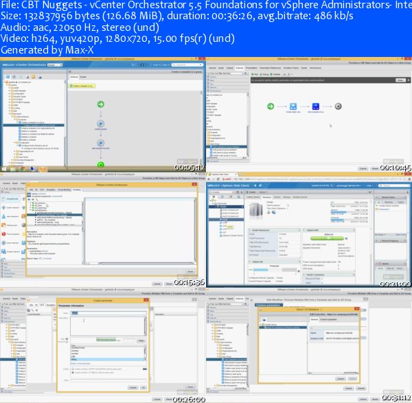 CBT Nuggets - vCenter Orchestrator 5.5 Foundations for vSphere Administrators