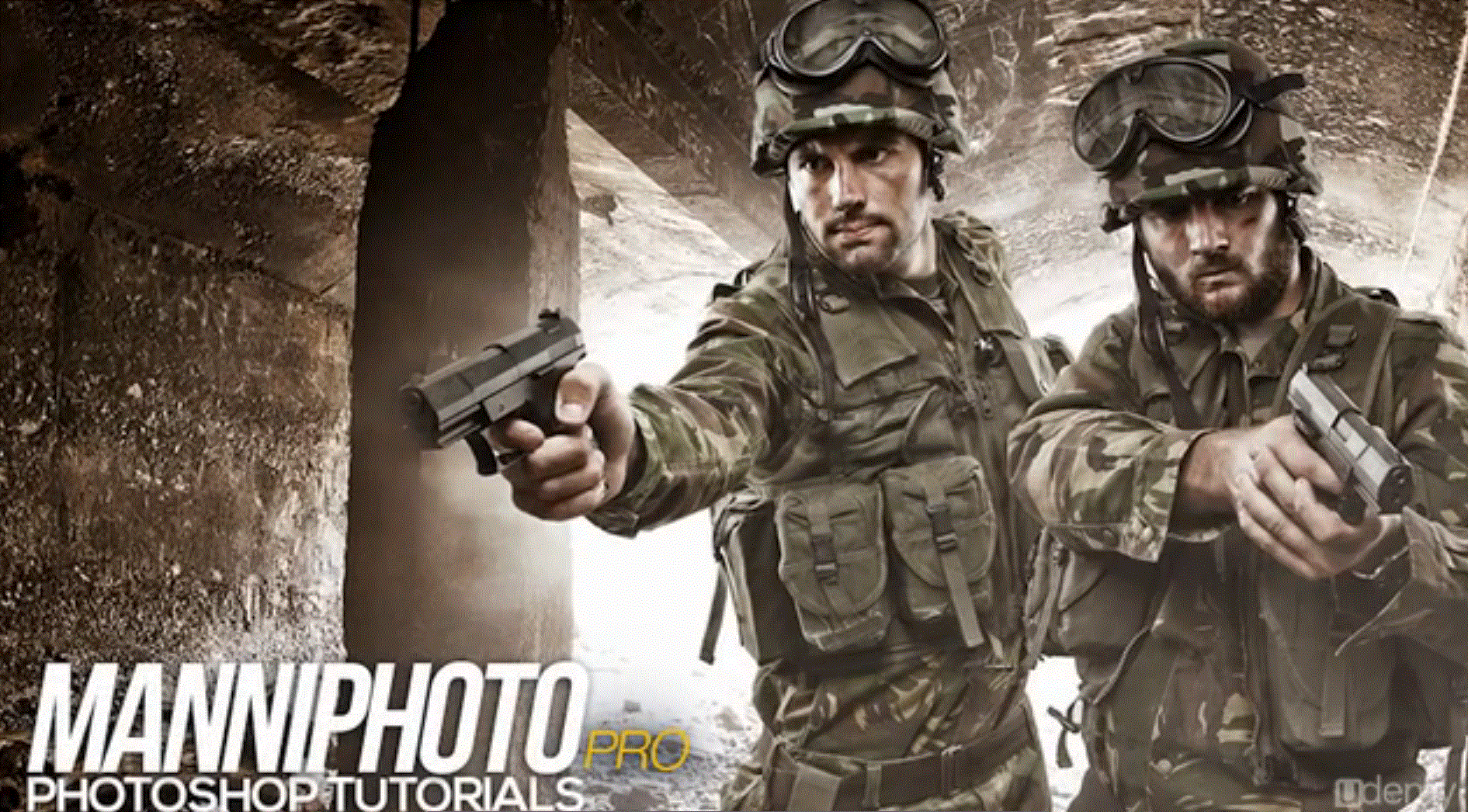 Back To War - Photoshop Retouching