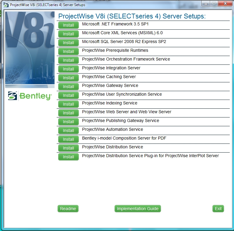 Bentley ProjectWise V8i (SELECTSeries 4) 08.11.11.590