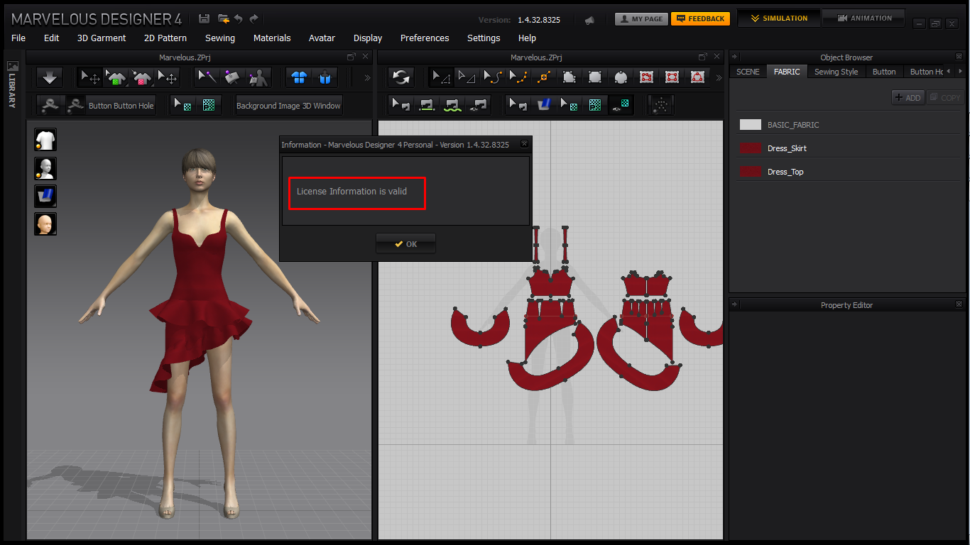 Marvelous Designer 4 version 1.4.32.8325