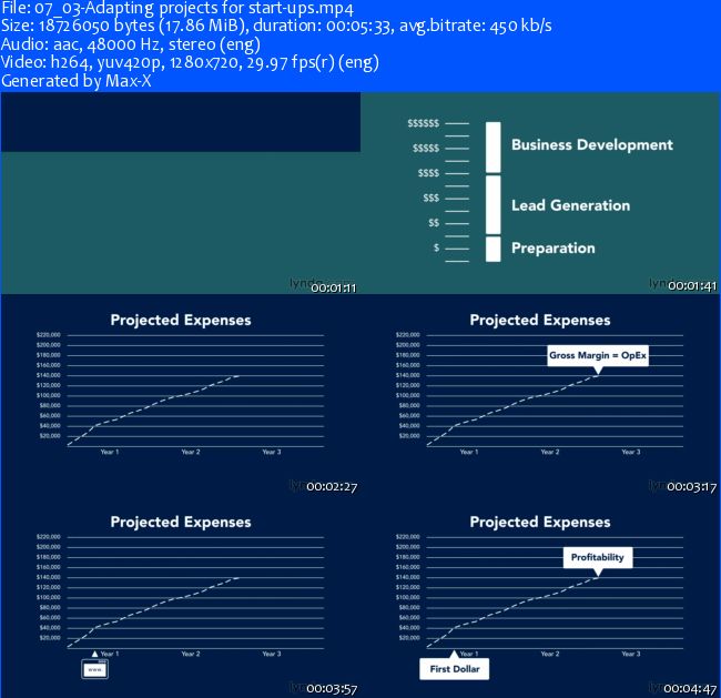 Lynda - Making Business Projections