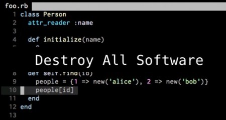 Gary Bernhardt - Destroy All Software