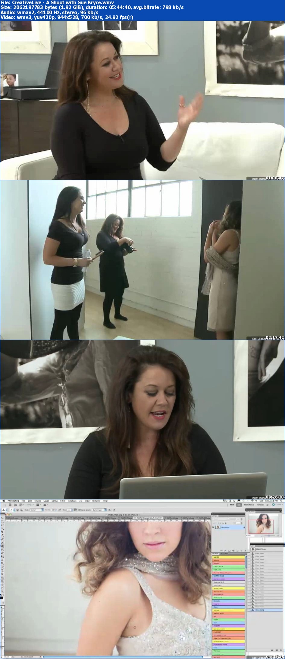 CreativeLIVE - A Shoot with Sue Bryce (Repost)