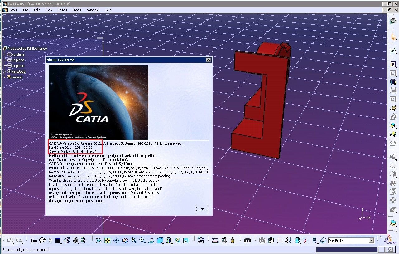 DS CATIA V5-6R2012 SP6 Update