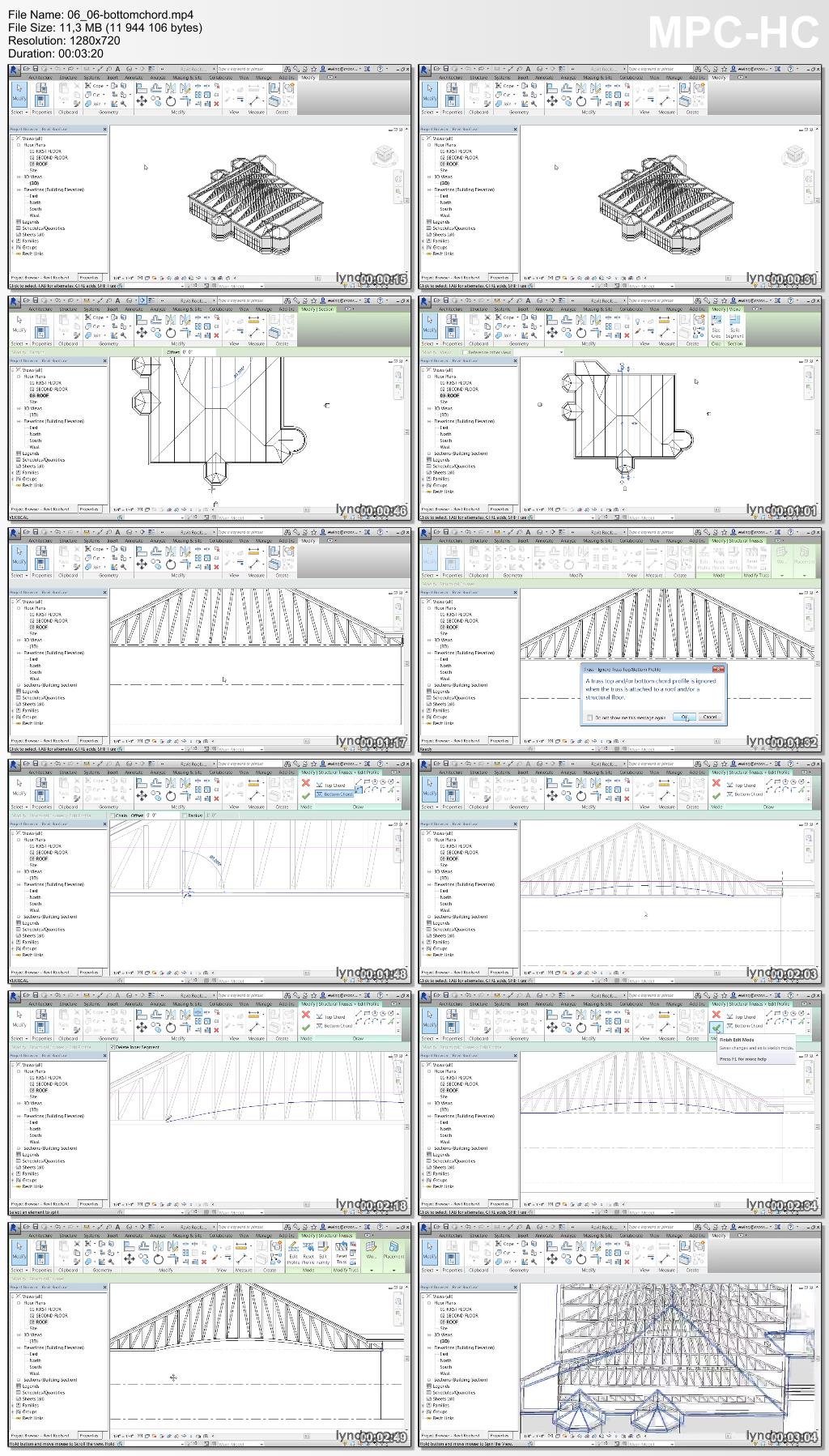 Lynda - Building Roofs with Revit