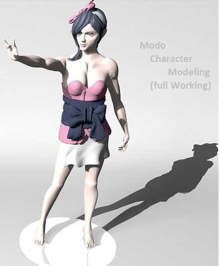 Source3D – Character Modeling and Shading in modo