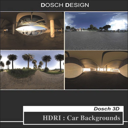 DOSCH DESIGN HDRI Car Backgrounds