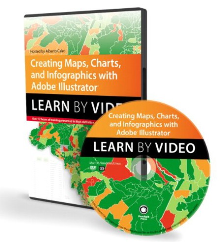 ?Creating Maps Charts and Infographics with Adobe Illustrator Learn by Video - Peachpit Press