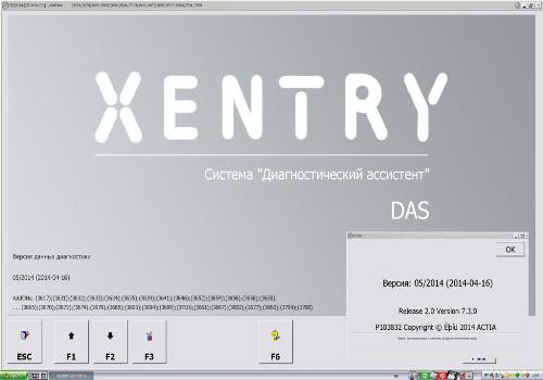 Mercedes-Benz DAS/XENTRY (05.2014) Multilingual