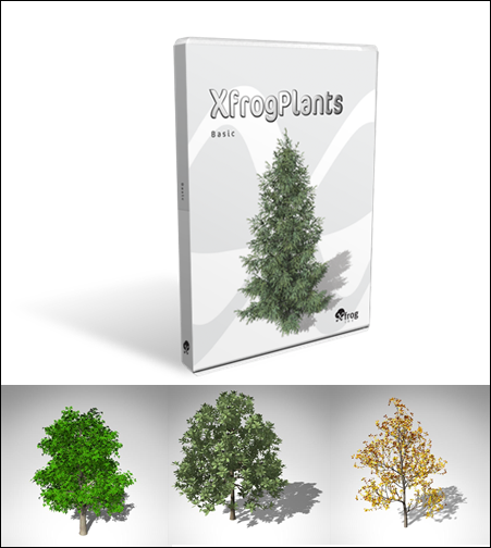 XfrogPlants – BASIC 树木模型