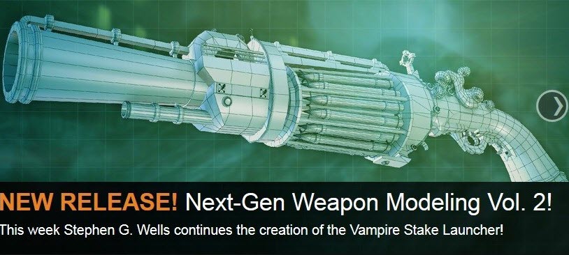 3DMotive – Next-Gen Weapon Modeling Volume 2