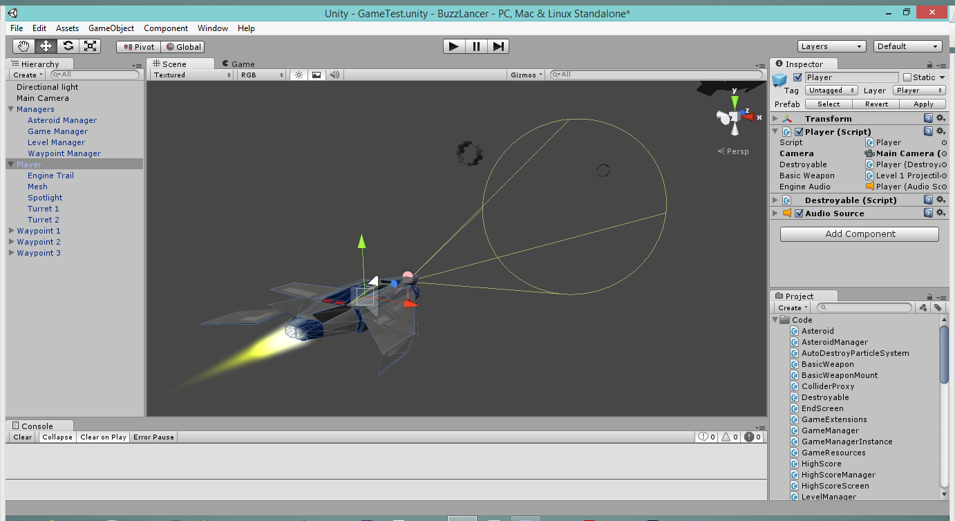 3DBuzz – Practical Game Development in Unity 4: Level 2.1