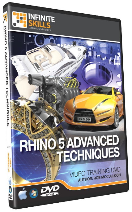 Infiniteskills - Rhino 5 Advanced Techniques Training Video (NEW Link)