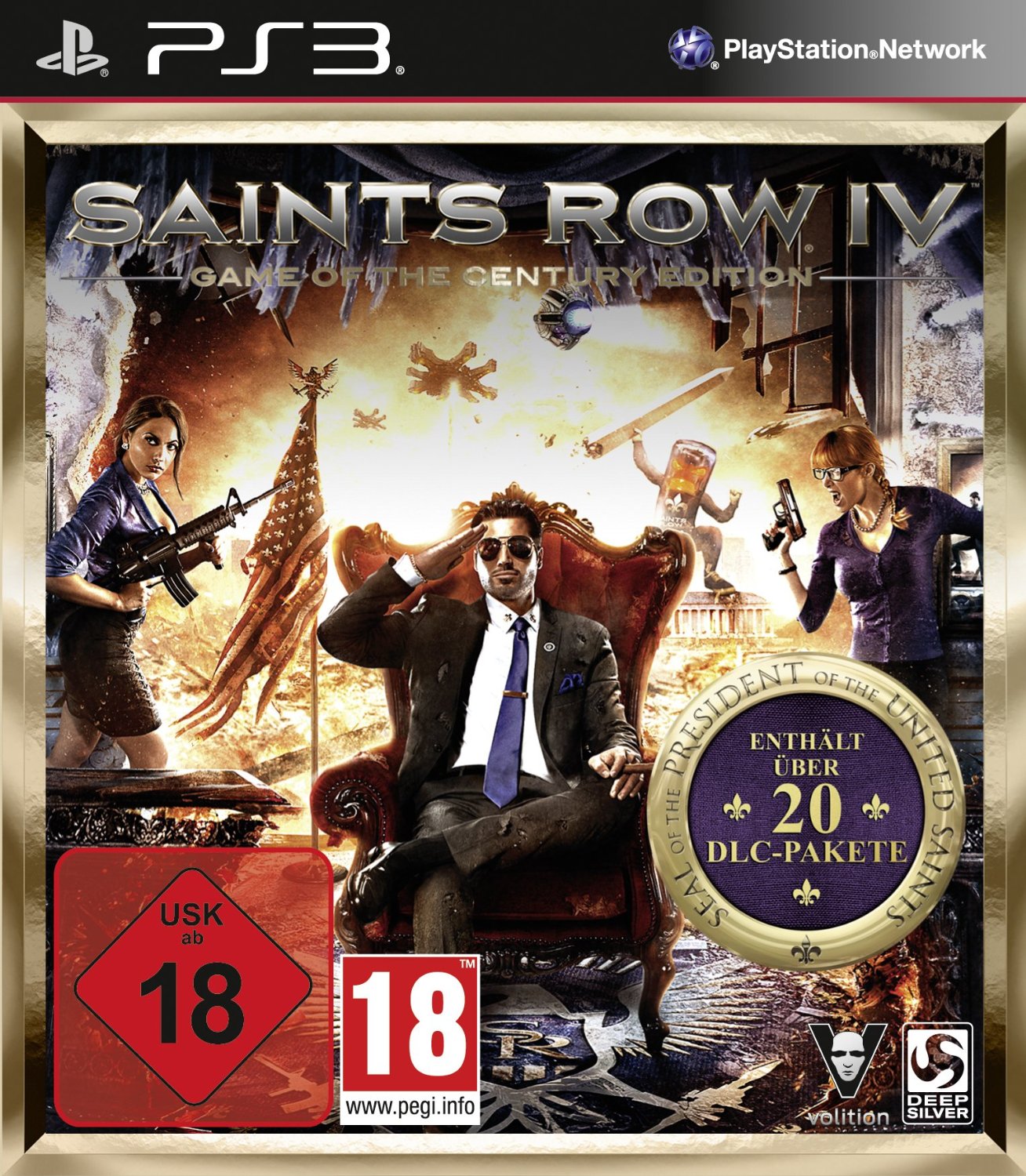 Saints Row IV Game of the Century Edition PS3-DUPLEX