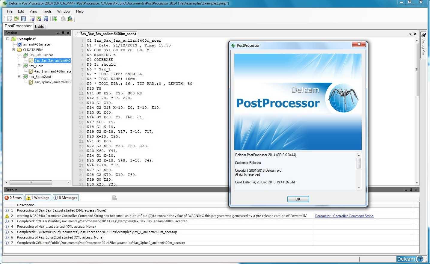Delcam PostProcessor 2014 x32x64