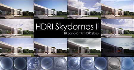 VIZPARK HDRI Skydomes VOL 2