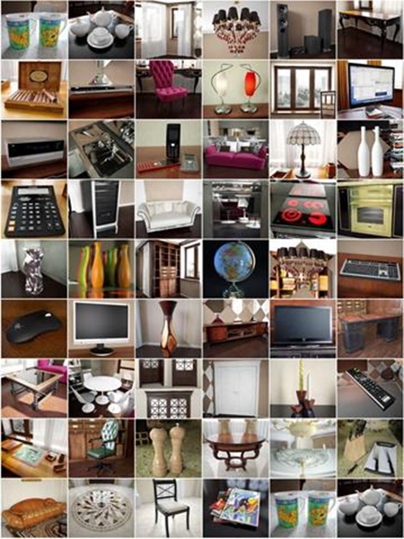 Interior 3D Models Collection