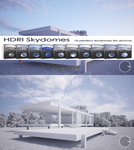 VizPark – HDRI Skydomes I