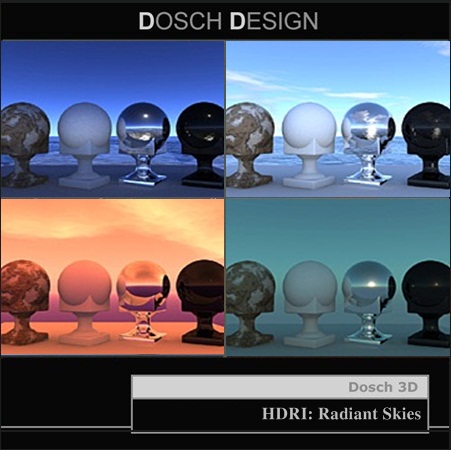 DOSCH DESIGN – HDRI: Radiant Skies