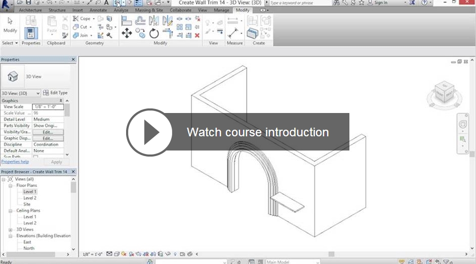 Lynda – Revit for Interior Design: Interior Walls