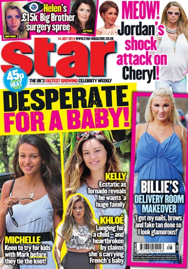Star Magazine UK – 14 July 2014-P2P