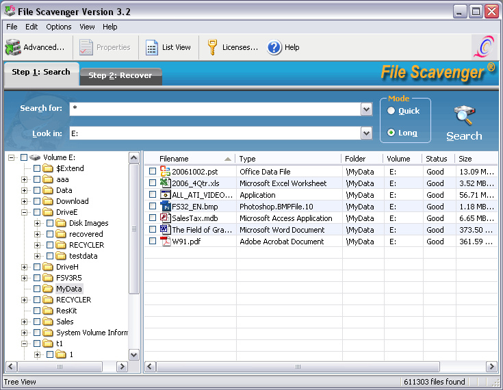 QueTek File Scavenger 4.3 数据恢复