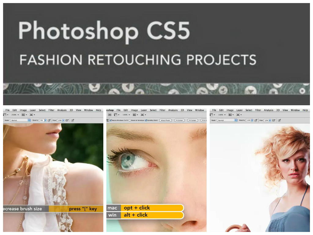 Photoshop CS5: Fashion Retouching Projects