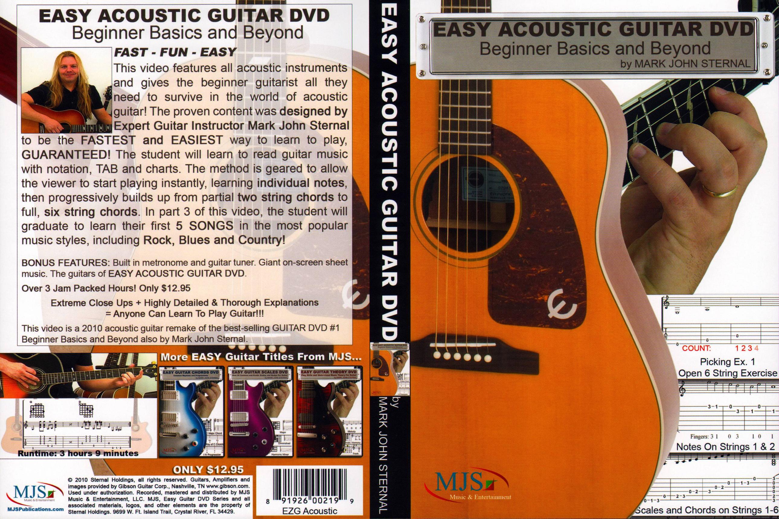 MJS - Easy Acoustic Guitar Beginner Basics and Beyond