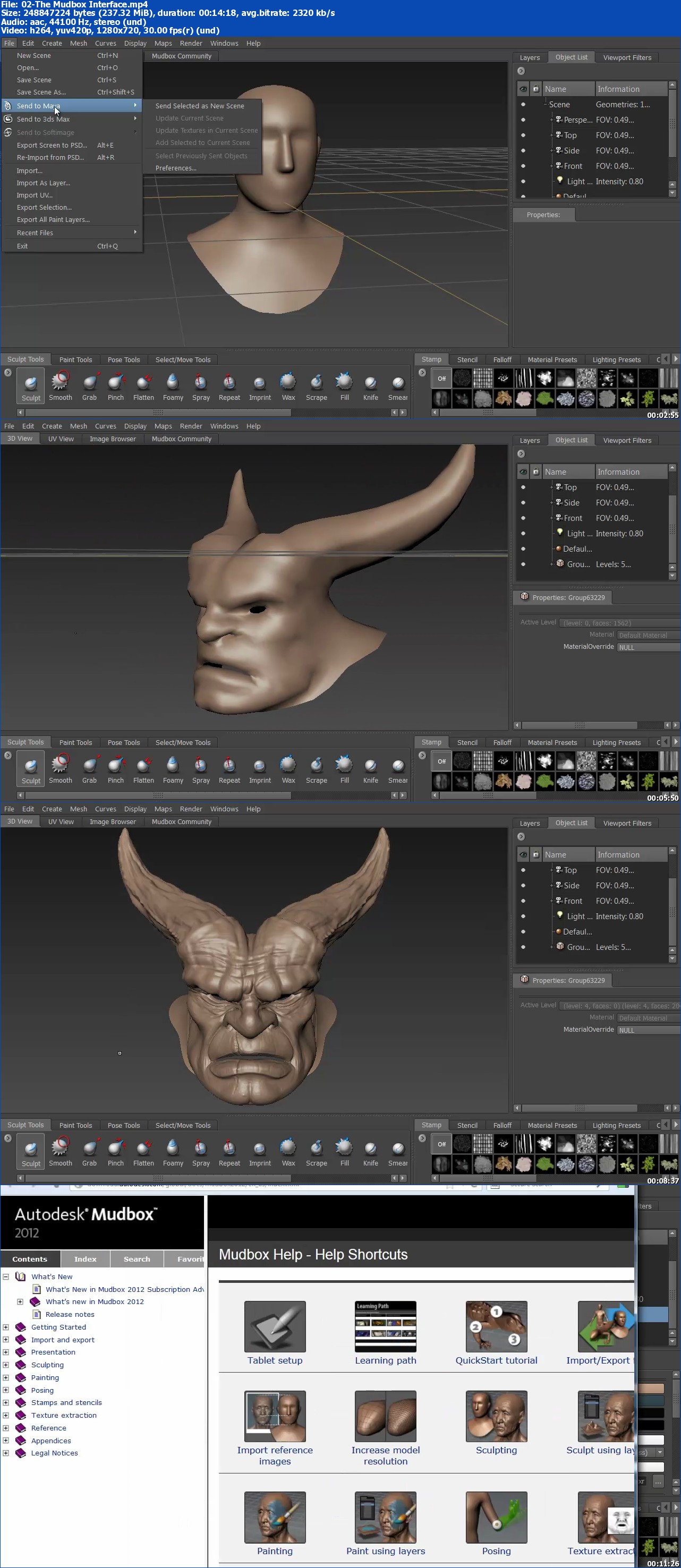 3DMotive - introduction to Mudbox Volume 1