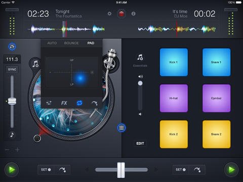 Algoriddim GmbH djay 2 v2.6.1 iPad Apple iOS