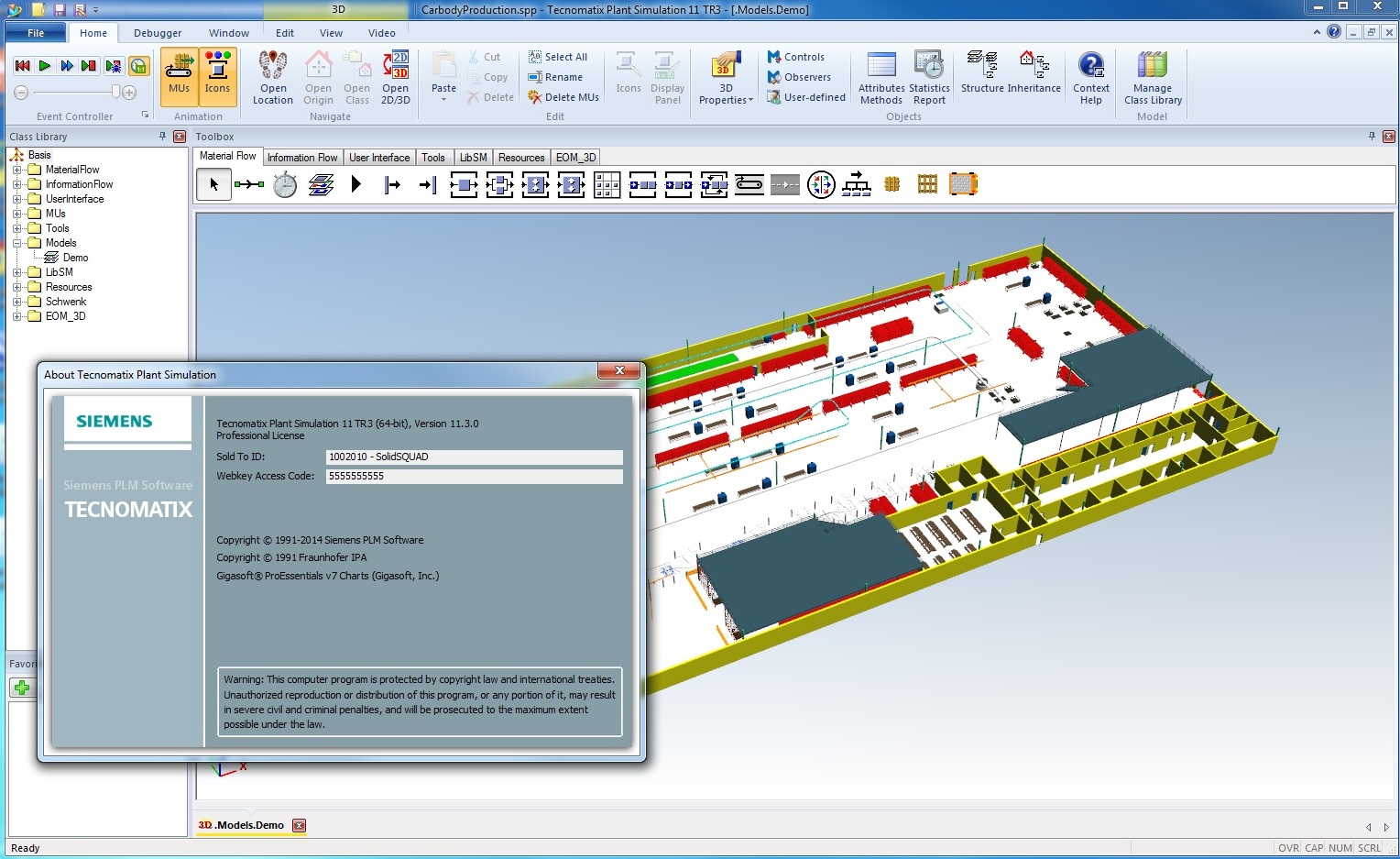 Siemens Tecnomatix Plant Simulation 11 TR3