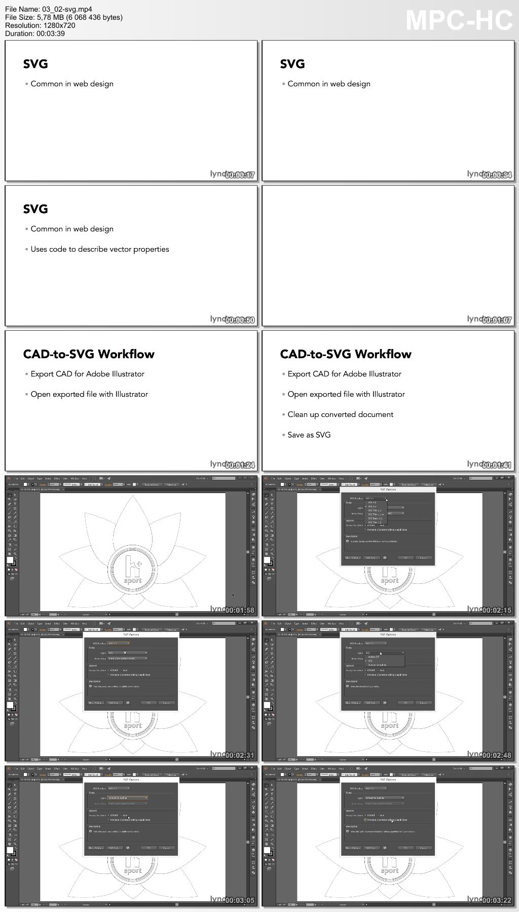 Lynda - Adobe Illustrator: Working with AutoCAD Files