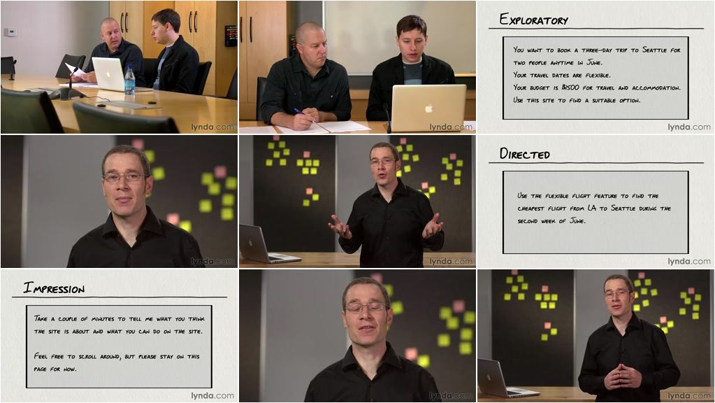 Lynda - Foundations of UX: Usability Testing [Repost]