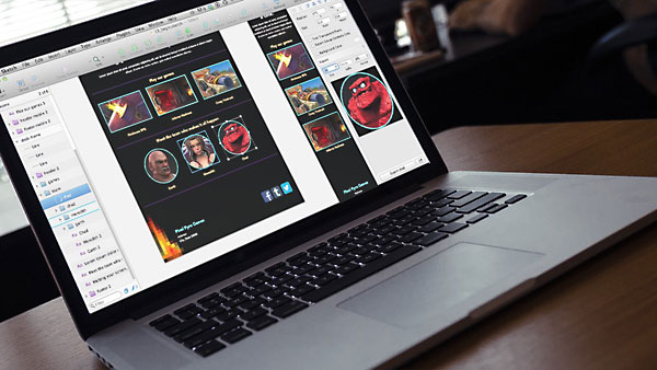 Dixxl Tuxxs - Website Planning and Design in Sketch