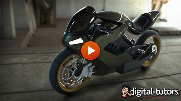 Dixxl Tuxxs – Modeling Advanced Surfaces to Create a Sci-Fi Motorcycle in Rhino