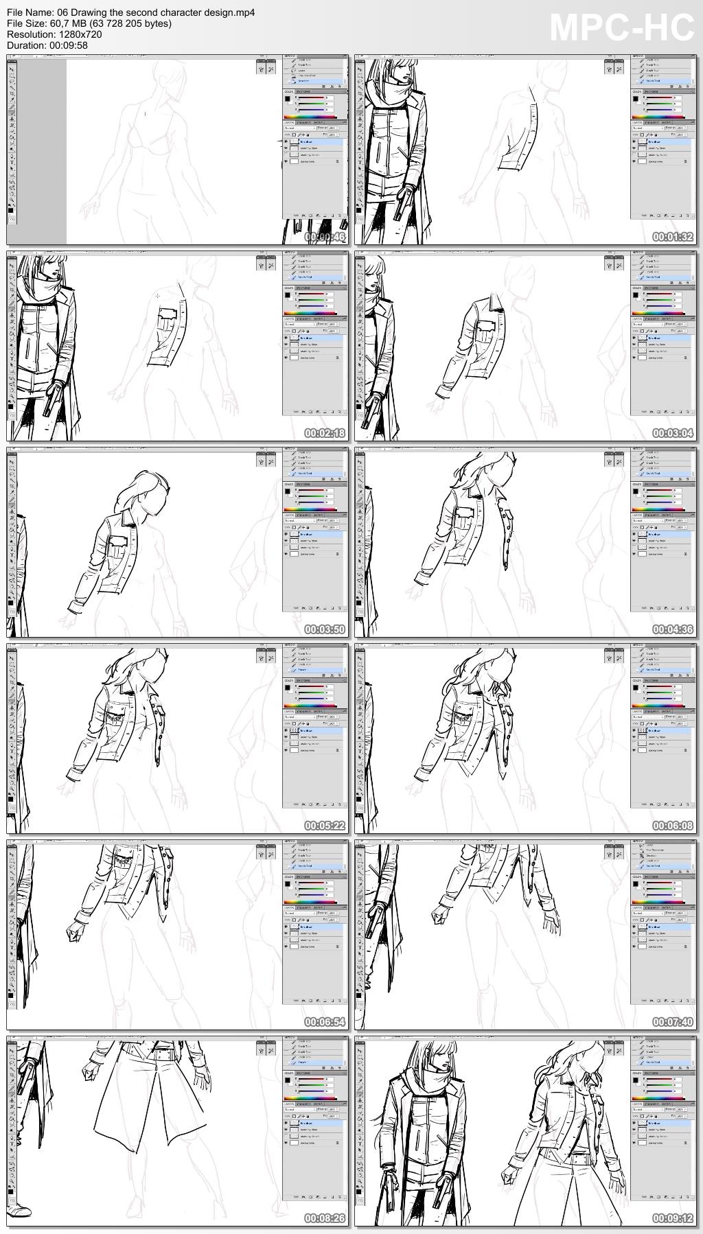 Dixxl Tuxxs - Creating Female Character Thumbnails in Photoshop