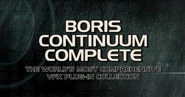 Boris Continuum Complete 9 FxPlug for Final Cut Pro X & Motion (MacOSX)
