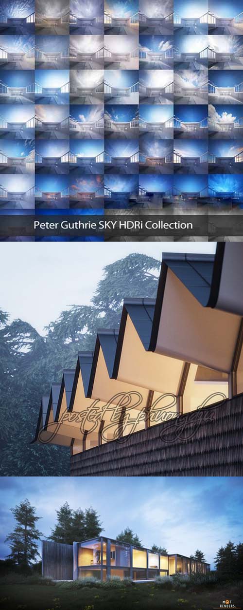 Peter Guthrie SKY HDRi Collection 天空全景HDRI合集
