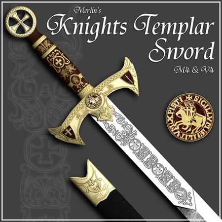 Merlin’s Knights Templar Sword
