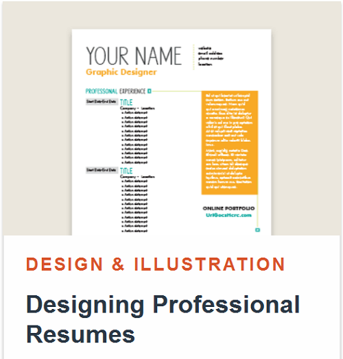Tutsplus - Designing Professional Resumes 