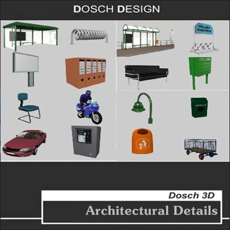 DOSCH DESIGN Architectural Details 3DS