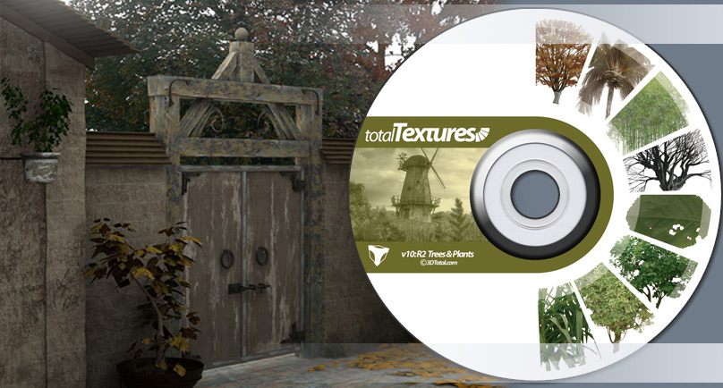 3D Total: Textures V10:R2 – Trees & Plants 树木材质贴图