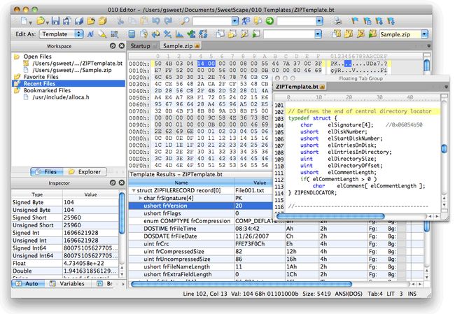 010 Editor 3.2.2 (Mac Os X)