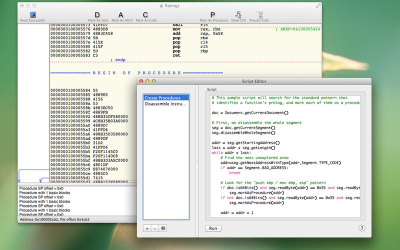 Hopper Disassembler v3.6.10 Mac OS X