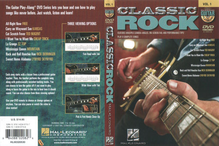 Guitar Play-Along: Volume 1 - Classic Rock [repost]