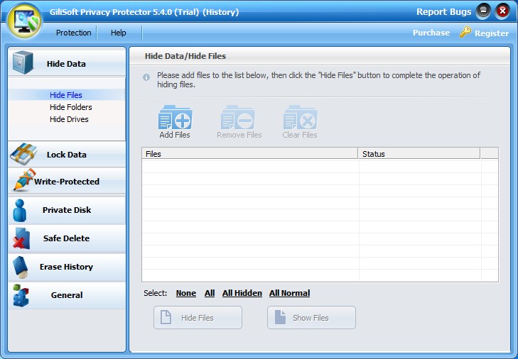 GiliSoft Privacy Protector 5.4