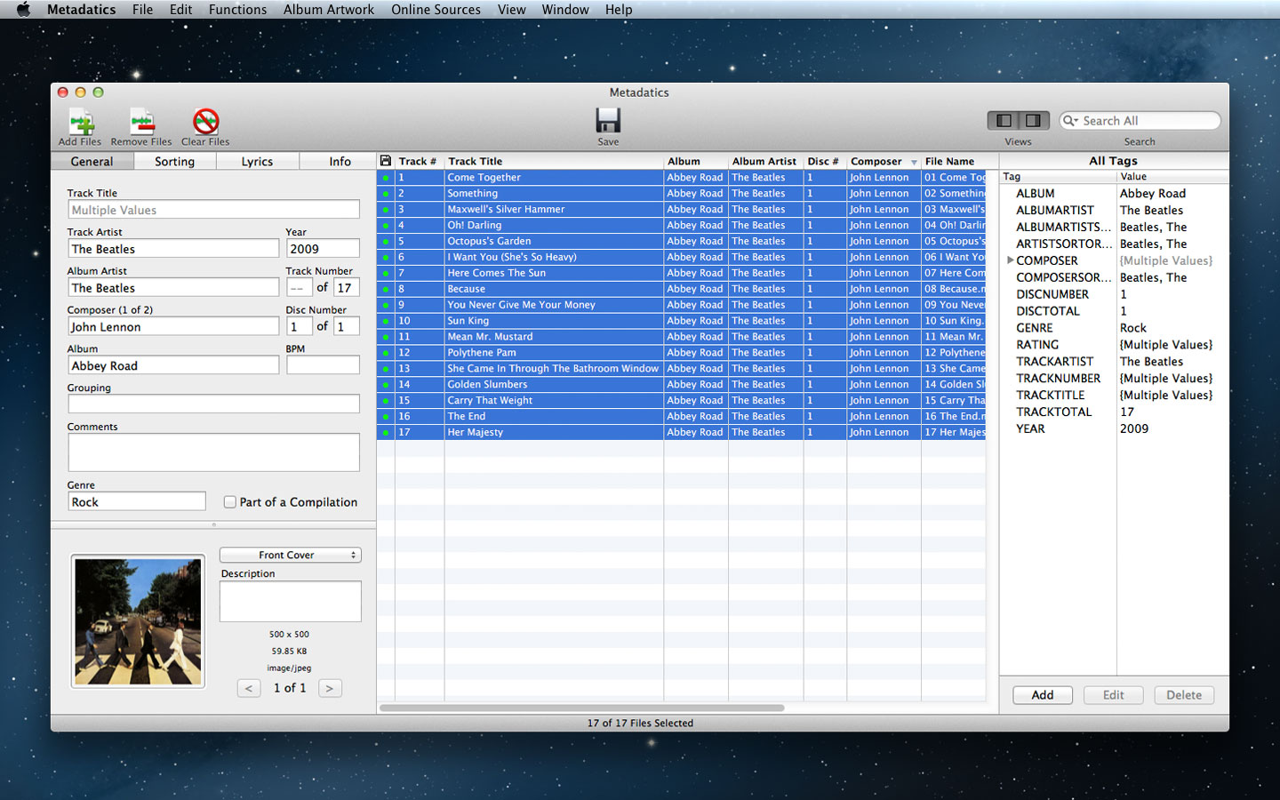 Metadatics 1.4.5
