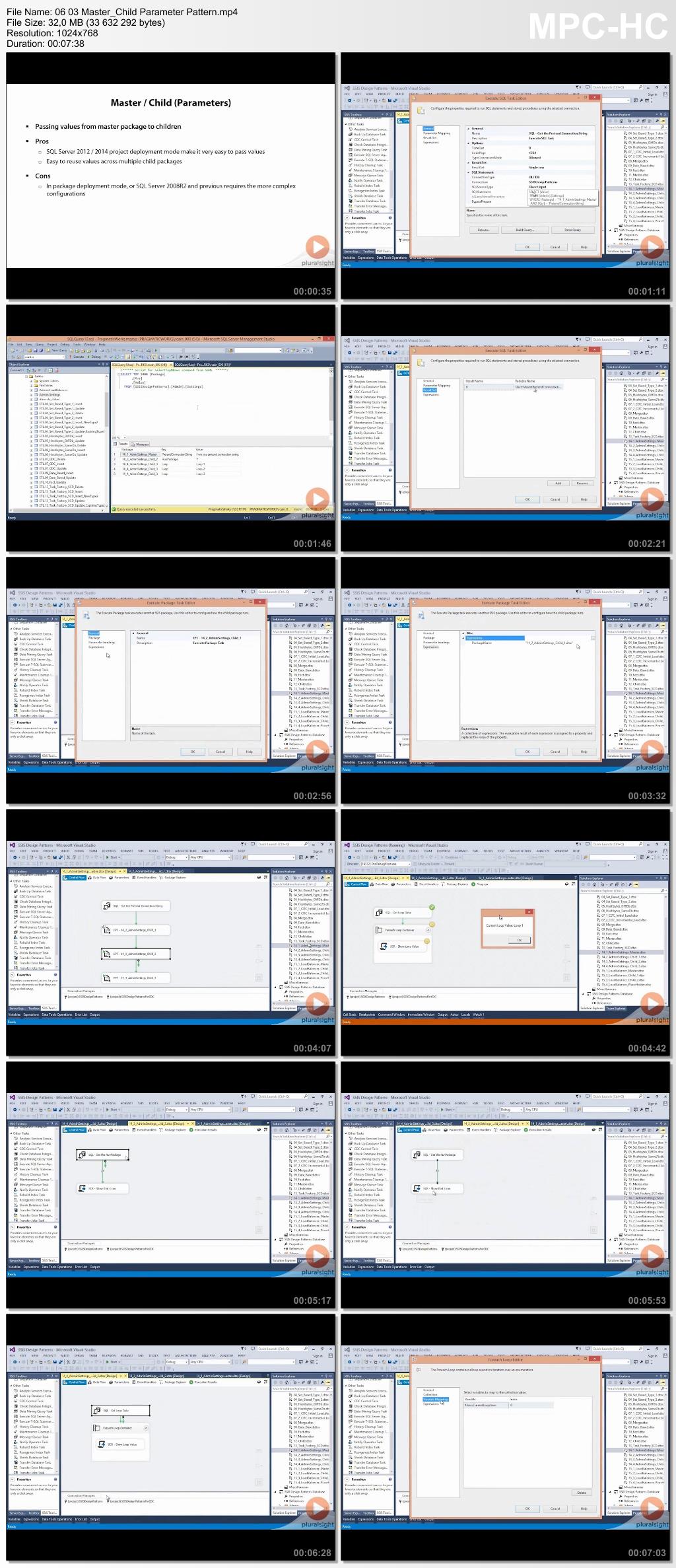 Pxxx - SSIS Design Patterns for Data Warehousing